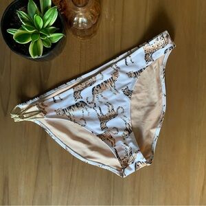 Aerie Leopard Print Bikini Bottom